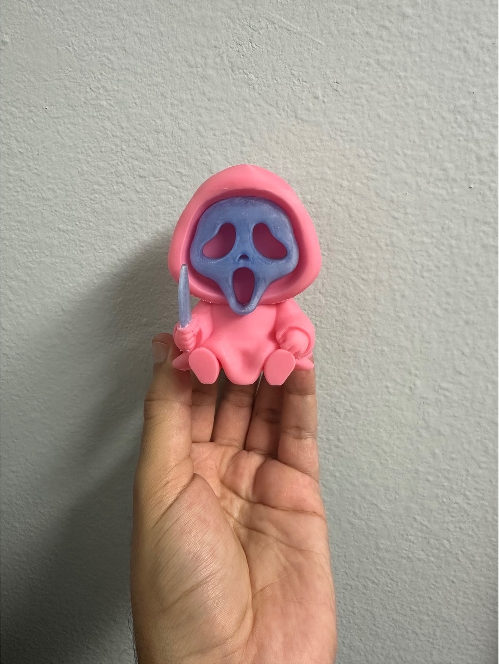 Ghost face figure Glow in the dark